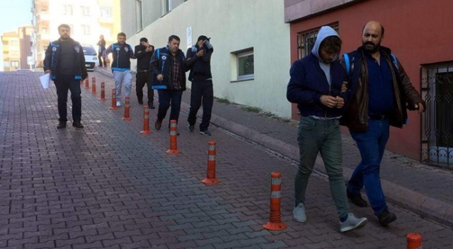 İstanbul'da Kayseri'ye hırsızlık için gelmişler!