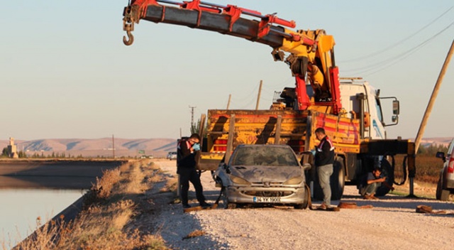 Otomobili cesedinden 3 ay sonra sulama kanalında bulundu Otomobili cesedinden 3 ay sonra sulama kanalında bulundu