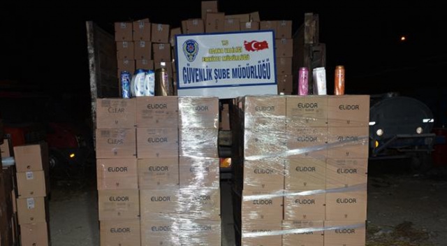 Sahte şampuan imalathanesine baskın Sahte şampuan imalathanesine baskın