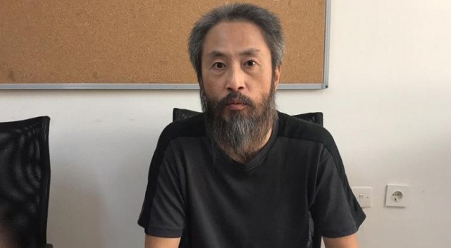 Suriye'de 3 yıl rehin kalan Japon gazeteci ülkesinde Suriye'de 3 yıl rehin kalan Japon gazeteci ülkesinde