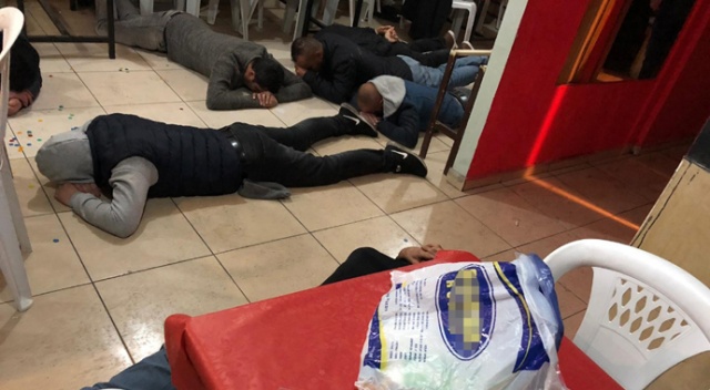 Ankara&#039;da kumar operasyonu, 22 gözaltı var