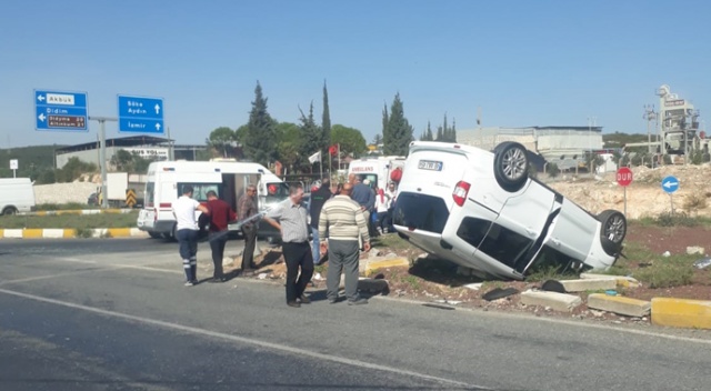 Aydın'da trafik kazası: 10 yaralı