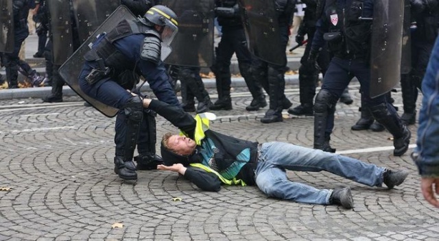 BM&#039;ye göre Fransız polisi şiddet kullanmadı