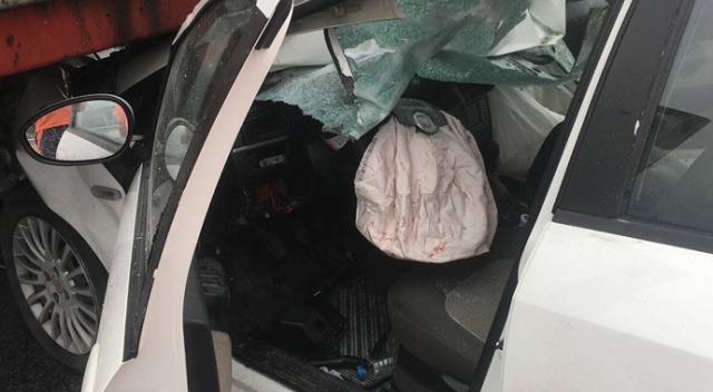 Bu araçtan sağ çıktı, kadran 160'da takılı kaldı Bu araçtan sağ çıktı, kadran 160'da takılı kaldı