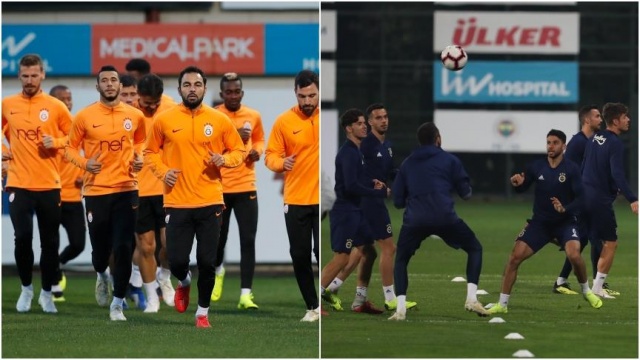 Derbi için taraflar hazırlıklarını tamamladı Derbi için taraflar hazırlıklarını tamamladı