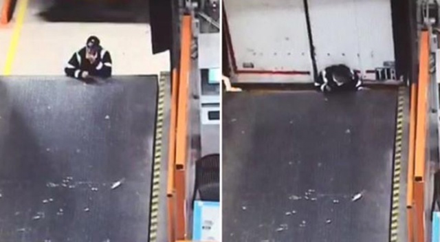 Dorse ile rampa arasına sıkışan işçi öldü!