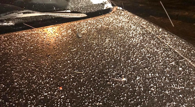 Edirne&#039;de beklenen kar yağışı başladı