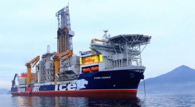 Exxonmobil'in sondaj gemisi Rum yönetimi için bölgede Exxonmobil'in sondaj gemisi Rum yönetimi için bölgede