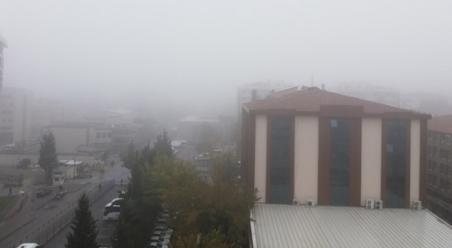 Gaziantep'te ulaşıma sis engeli Gaziantep'te ulaşıma sis engeli
