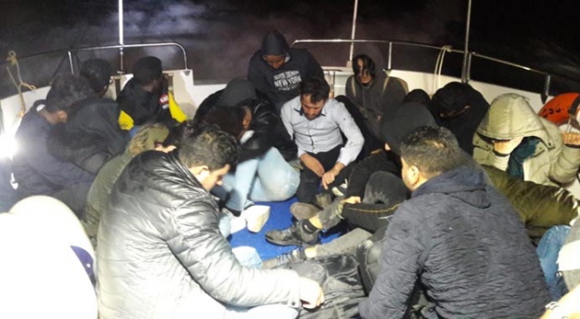 Muğla'da 21 düzensiz göçmen yakalandı Muğla'da 21 düzensiz göçmen yakalandı
