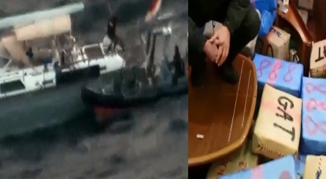 Sicilya’da bir tekneden 11 ton esrar çıktı Sicilya’da bir tekneden 11 ton esrar çıktı