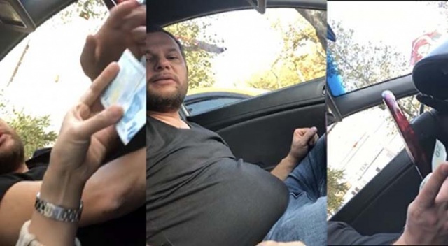 Taksiye binen kadın yolcu anbean kaydetti Taksiye binen kadın yolcu anbean kaydetti