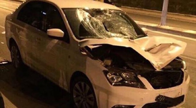 Yolun karşına geçmek istedi feci şekilde can verdi