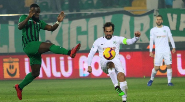 Akhisarspor Konyaspor maçı başladığı gibi bitti Akhisarspor Konyaspor maçı başladığı gibi bitti