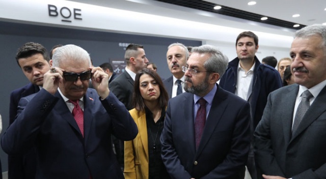 Binali Yıldırım Çin’in teknoloji devini ziyaret etti