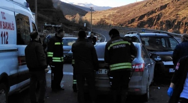 Bingöl’de trafik kazası: 7 yaralı
