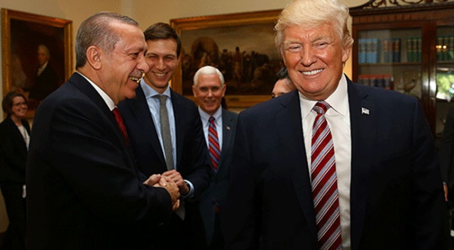 Cumhurbaşkanı Erdoğan ile Trump görüştü