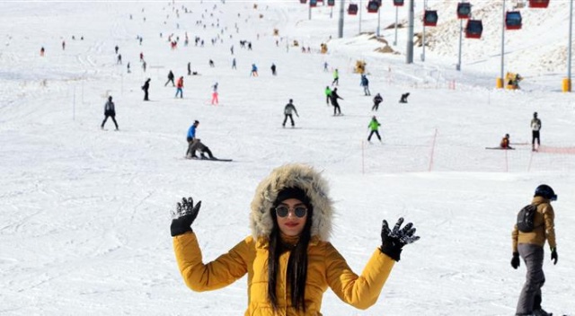 Erciyes 60 bin kişiyi ağırladı Erciyes 60 bin kişiyi ağırladı