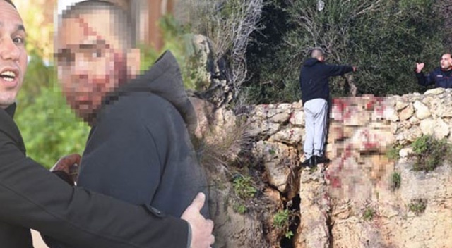Falezlerde 4 saatlik intihar girişimi