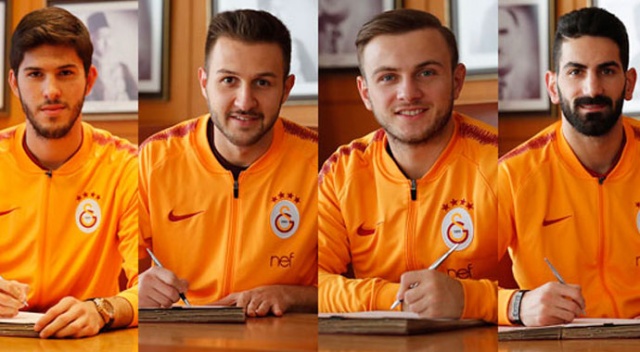 Galatasaray'da genç futbolcuların sözleşmeleri uzatıldı Galatasaray'da genç futbolcuların sözleşmeleri uzatıldı