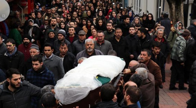 Gelinlikle son yolculuğuna uğurlandı