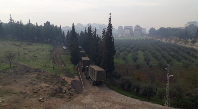 Hatay'a mühimmat sevkiyatı