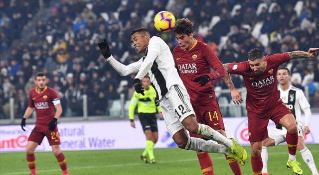 Juventus Roma'yı tek golle geçti Juventus Roma'yı tek golle geçti