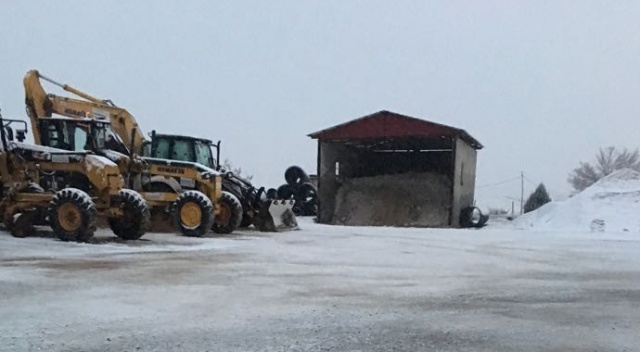 Kahramanmaraş'ta beklenen kar başladı