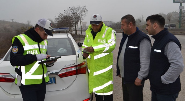 Kış lastik uygulaması başladı, takmayanlara ceza yağdı