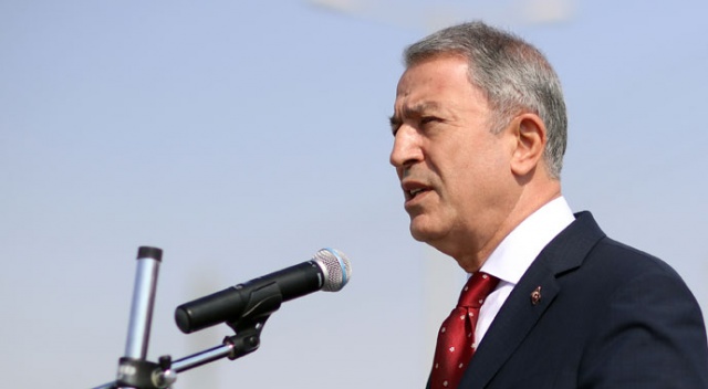 Milli Savunma Bakanı Akar: Önümüzde Münbiç ve Fırat'ın doğusu var