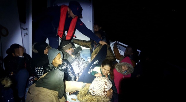 Son 1 haftada denizlerde 262 göçmen yakalandı
