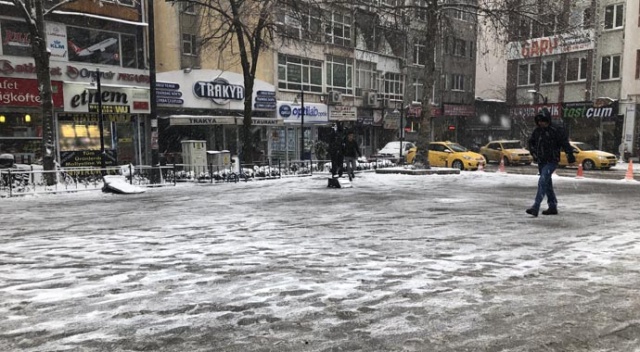 Trakya'da kar yağışı etkisini kaybetti
