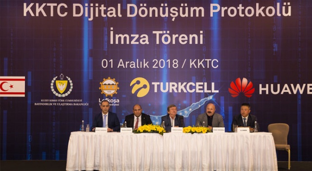 Turkcell ve Huawei’den KKTC’de dijital iş birliği