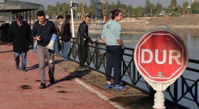 Vatandaş anonsla bölgeden uzaklaştırıldı