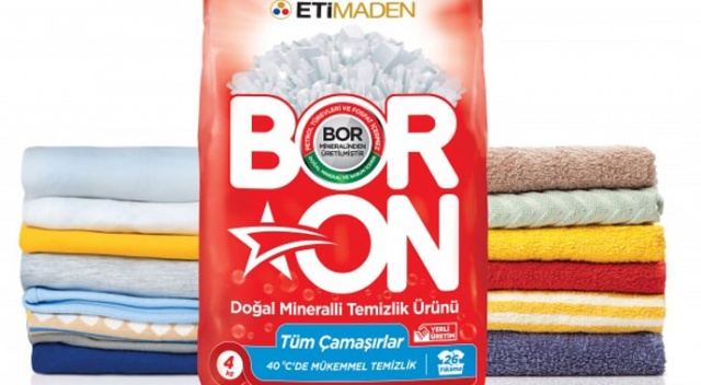 ‘BOR’dan insan ve  çevre dostu deterjan