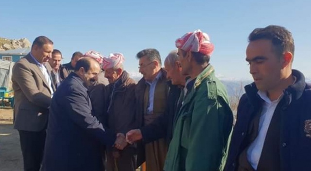 AK Parti Milletvekili Dinç, Irak sınırında AK Parti Milletvekili Dinç, Irak sınırında