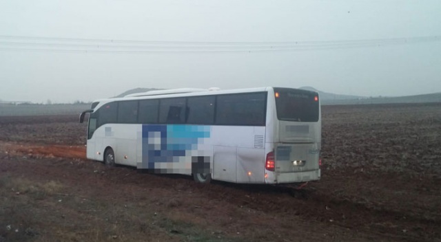 Ankara-Eskişehir yolunda otobüs kazası: 3 yaralı