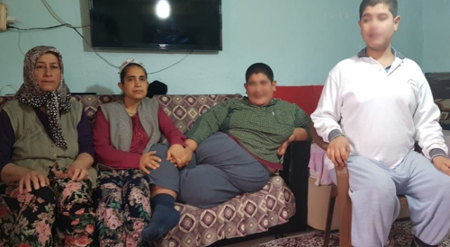 Babaları cinayete kurban gitti, engelli çocukları ile ortada kaldı