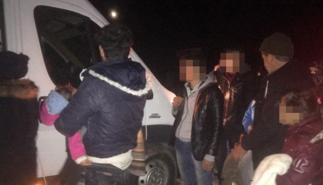 Çanakkale&#039;de 31 mülteci yakalandı