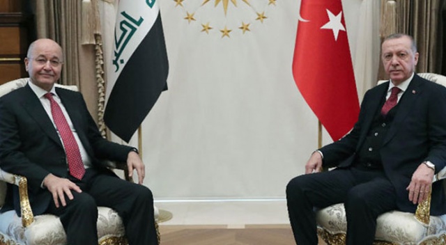 Cumhurbaşkanı Erdoğan Iraklı mevkidaşını resmi törenle karşıladı