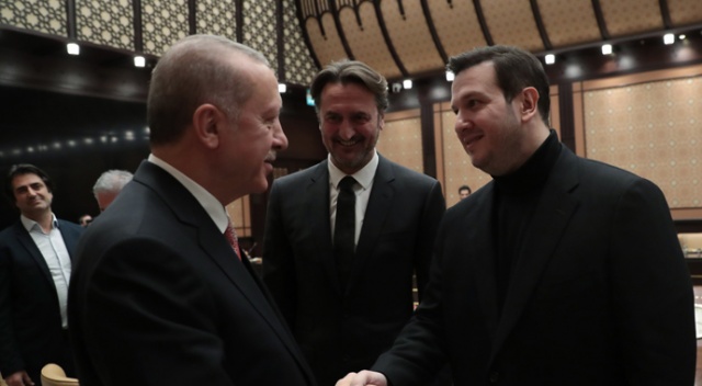 Cumhurbaşkanı Erdoğan, sinema sektörü temsilcilerini kabul etti