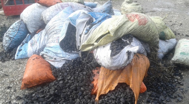 Depodan 40 ton kömür çalındı