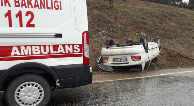 Emet&#039;te trafik kazası: 1 yaralı
