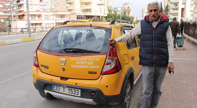 Gazi ve şehit ailelerine ücretsizdir