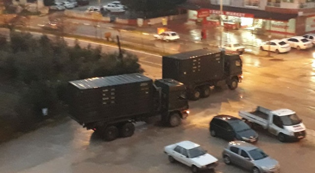Hatay’dan Urfa sınırına mühimmat sevkiyatı Hatay’dan Urfa sınırına mühimmat sevkiyatı