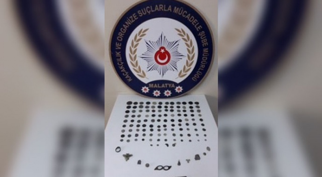 Malatya’da tarihi eser operasyonu