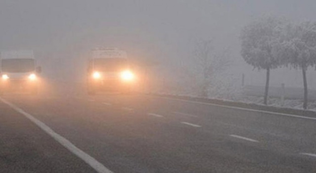 Meteorolojiden buzlanma ve sis uyarısı