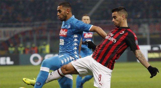 Milan Napoli maçı golsüz tamamlandı Milan Napoli maçı golsüz tamamlandı