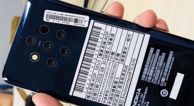 Nokia'dan 5 kameralı telefon Nokia'dan 5 kameralı telefon