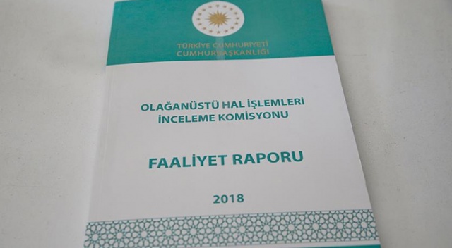 OHAL Komisyonu faaliyet raporu yayımlandı OHAL Komisyonu faaliyet raporu yayımlandı